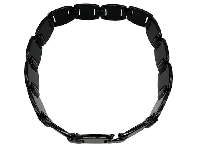 Prada Gürtel mit schwarzen Acryl-Gliedern - Ansicht 3