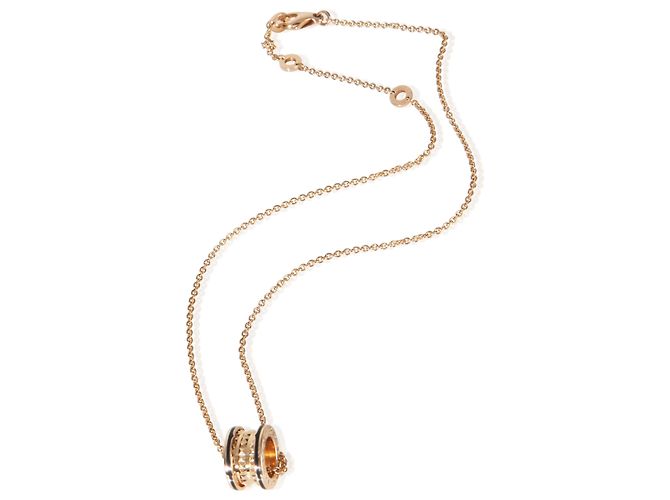 Bulgari BVLGARI Collana B.zero1 Rock in oro rosa - vista 3