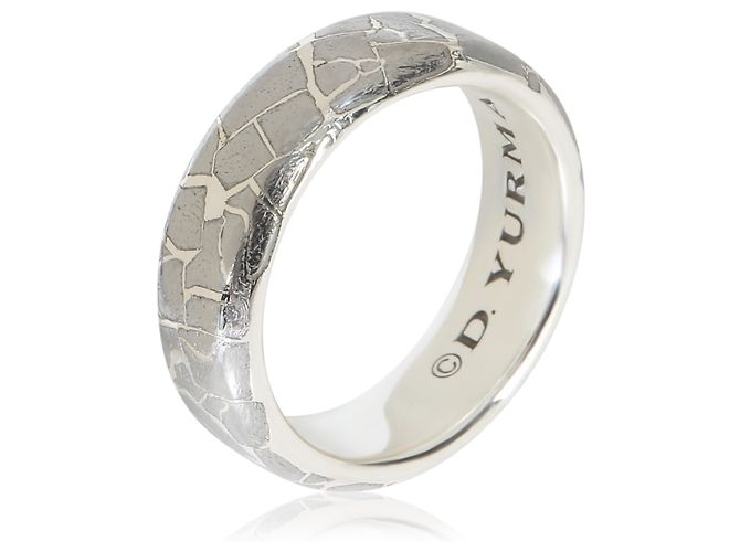 Anel David Yurman Streamline em Prata de Lei e Meteorito - vista 2