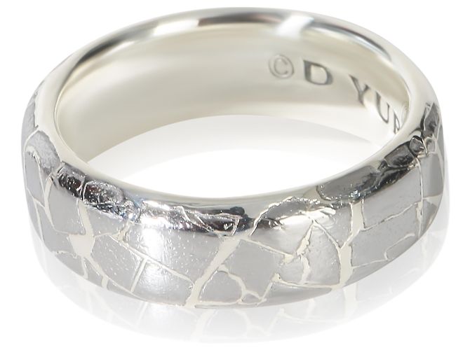 Anel David Yurman Streamline em Prata de Lei e Meteorito - vista 3