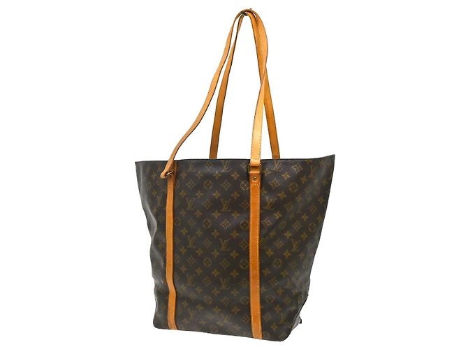 Louis Vuitton Shopping Tasche Monogram Canvas GM Braun - Ansicht 2