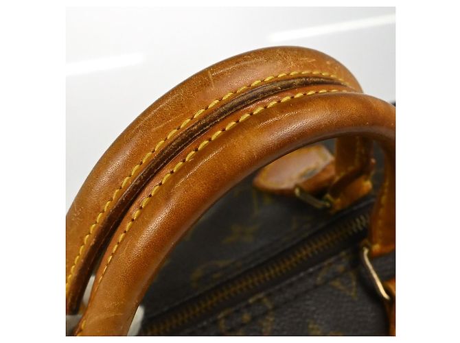 Borsa Louis Vuitton Speedy Monogram Canvas 35 Marrone - vista 6