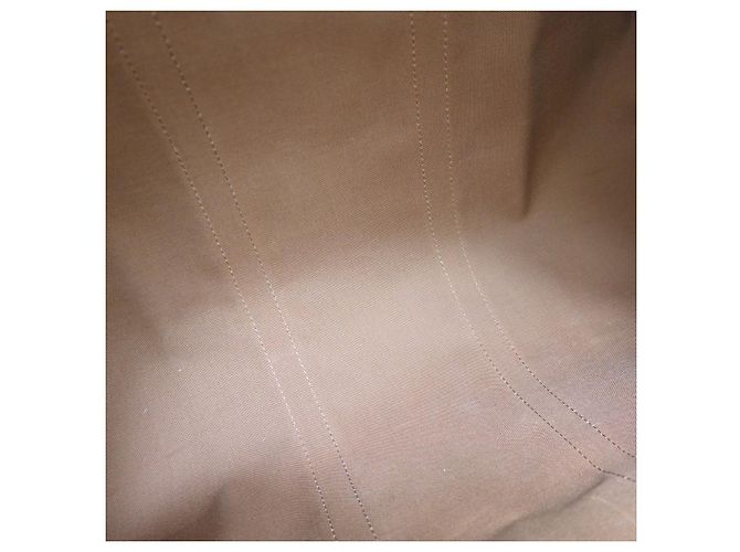 Borsa Keepall Louis Vuitton in tela Monogram 50 Marrone - vista 3