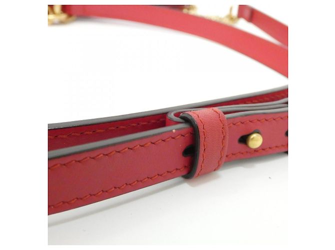 Borsa a Spalla Gucci GG Marmont 447632 DTD1T Rosso - vista 7