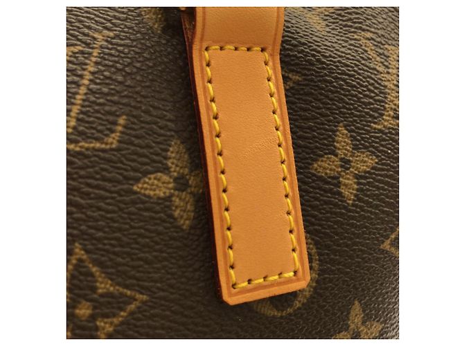 Borsa Cabas Mezzo Monogram Louis Vuitton Marrone - vista 4