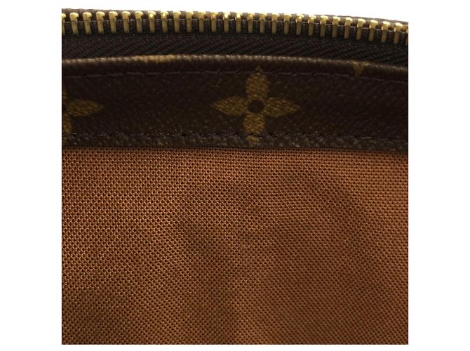 Borsa Cabas Mezzo Monogram Louis Vuitton Marrone - vista 9