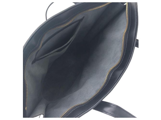 Borsa Louis Vuitton Epi Saint Jacques Nero - vista 7