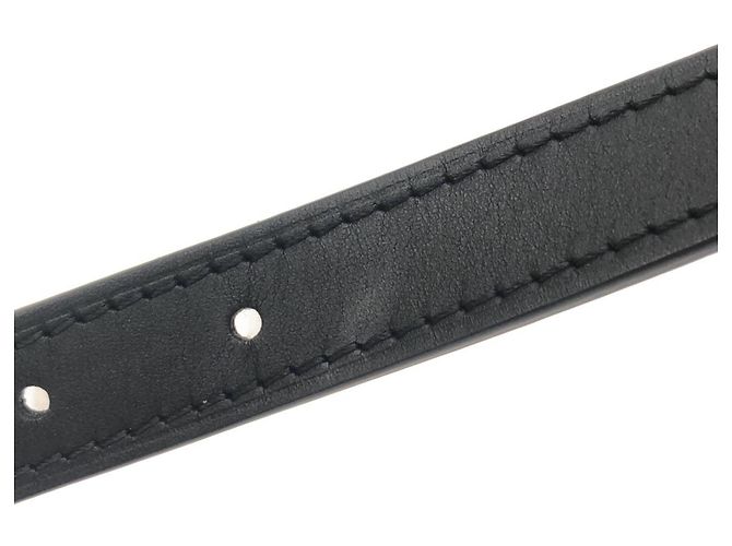 Borsa a tracolla Louis Vuitton Epi Saumur BB M23469 Nero - vista 6