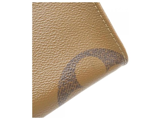Borsa Louis Vuitton Monogram Giant OnTheGo MM Marrone - vista 4