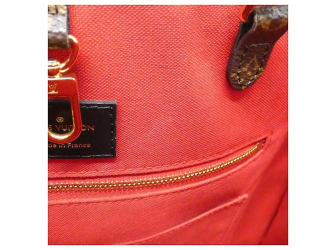 Borsa Louis Vuitton Monogram Giant OnTheGo MM Marrone - vista 8