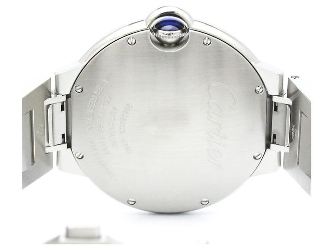 Relógio de pulso automático em aço Cartier Ballon Bleu - vista 6