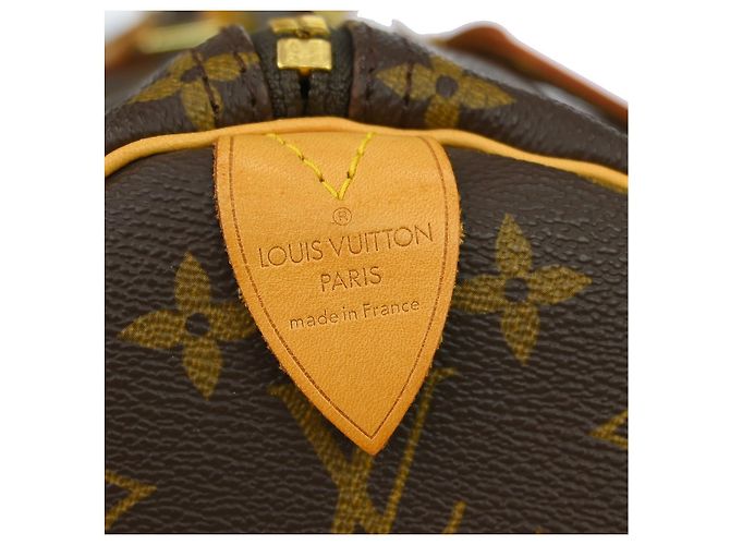 Borsa Keepall Louis Vuitton Monogram Canvas 60 Marrone - vista 5