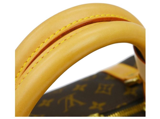 Borsa Keepall Louis Vuitton Monogram Canvas 60 Marrone - vista 6