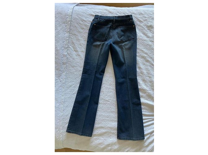 Autre Marque Jeans a zampa Ambiente blu - vista 2
