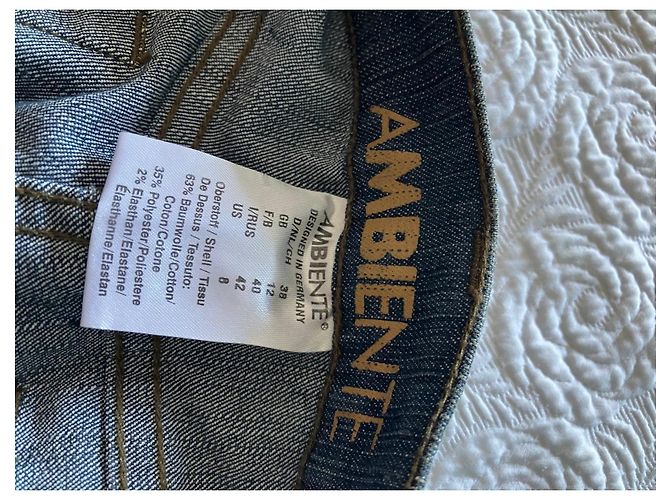 Autre Marque Jeans a zampa Ambiente blu - vista 3