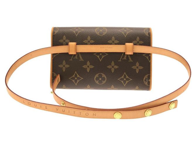 Pochette Florentine Monogram Louis Vuitton a Vita Marrone - vista 2