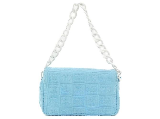 Chanel 18981 Borsa a tracolla azzurro chiaro Blu chiaro - vista 2