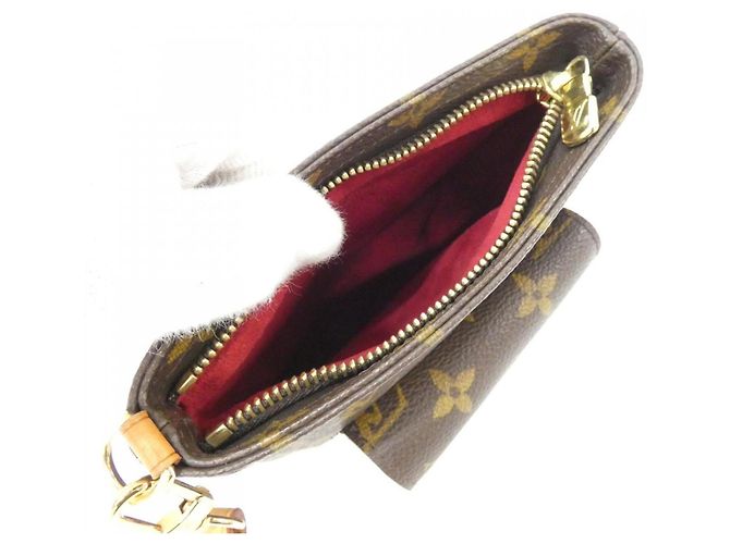Borsa Louis Vuitton Monogram Partition Marrone - vista 10