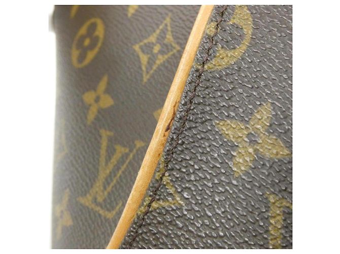 Borsa Louis Vuitton Monogram Ellipse MM M51126 Marrone - vista 4