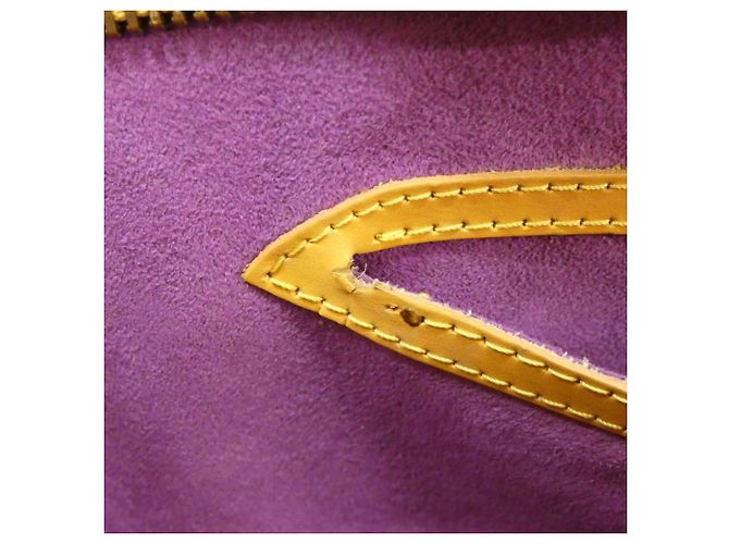 Borsa Louis Vuitton Epi Saint Jacques Giallo - vista 10