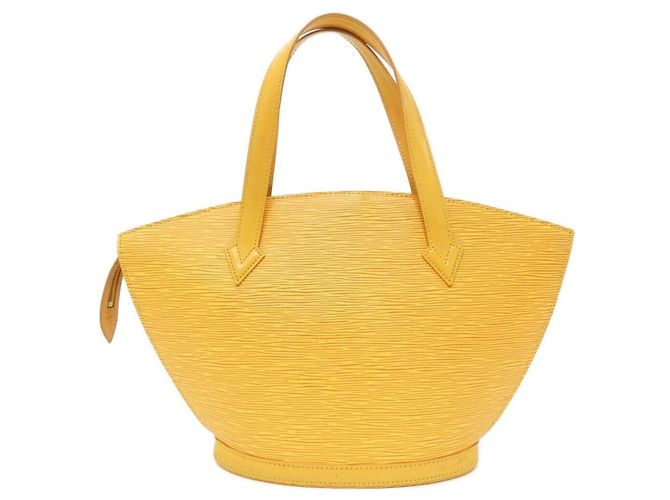 Borsa Louis Vuitton Epi Saint Jacques Giallo - vista 2