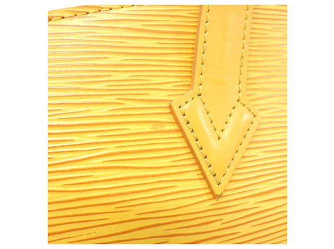 Borsa Louis Vuitton Epi Saint Jacques Giallo - vista 4