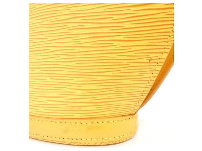 Borsa Louis Vuitton Epi Saint Jacques Giallo - vista 6