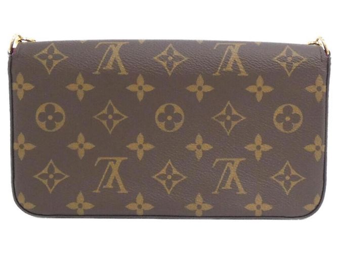 Louis Vuitton Monogram Pochette Felicie M61276 Borsa a Spalla Marrone - vista 2