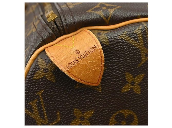 Borsa Louis Vuitton Speedy Monogram Canvas 40 Marrone - vista 4