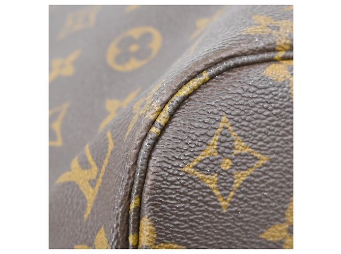 Louis Vuitton Neverfull Bandouliere Inside Out Monogram Canvas con pelle PM Marrone - vista 6