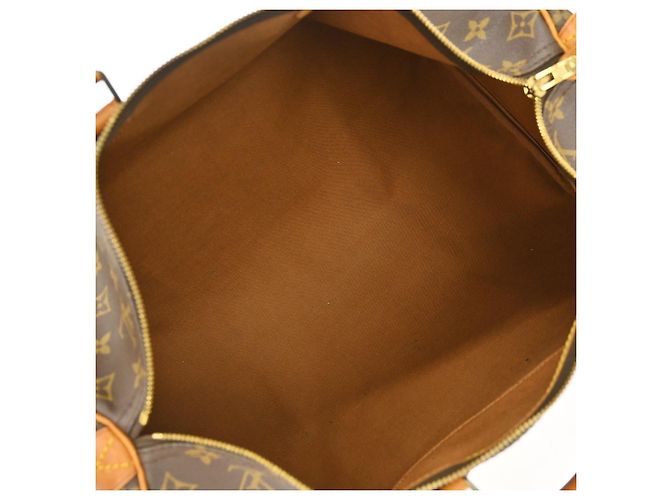 Borsa Louis Vuitton Speedy Monogram Canvas 40 Marrone - vista 3
