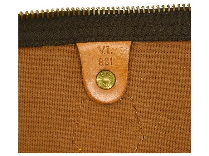 Borsa Louis Vuitton Speedy Monogram Canvas 40 Marrone - vista 5