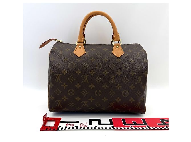 Borsa Louis Vuitton Speedy Monogram Canvas 40 Marrone - vista 2