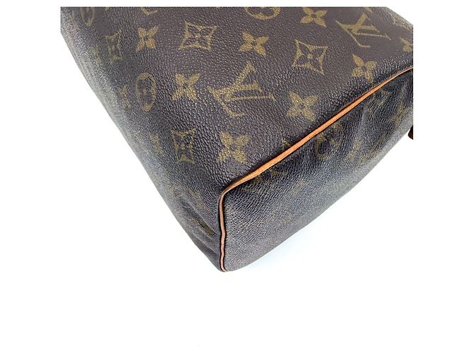 Borsa Louis Vuitton Speedy Monogram Canvas 40 Marrone - vista 4