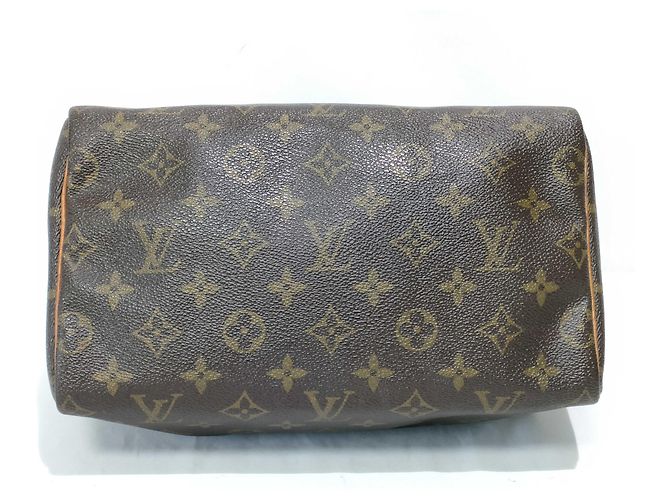 Borsa Louis Vuitton Speedy Monogram Canvas 25 Marrone - vista 7