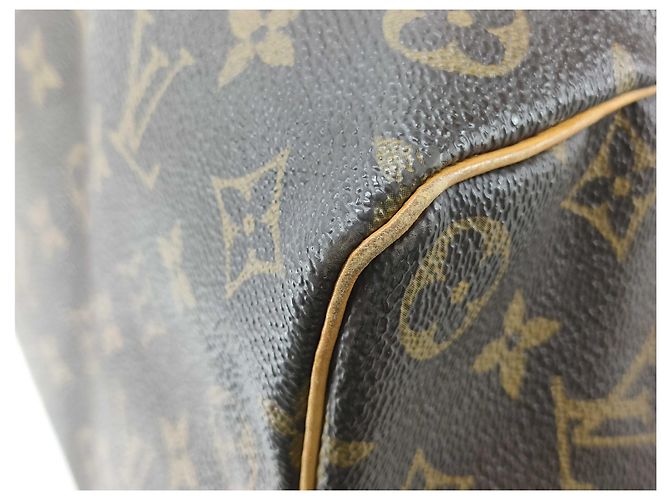 Borsa Louis Vuitton Speedy Monogram Canvas 40 Marrone - vista 4