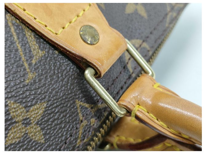 Borsa Louis Vuitton Speedy Monogram Canvas 40 Marrone - vista 7