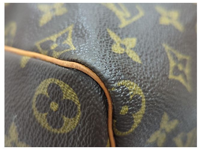 Louis Vuitton Speedy Bandouliere Monogram Canvas 40 Marrone - vista 3