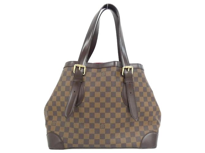 Borsa Louis Vuitton Damier Hampstead GM Damier ebene - vista 2