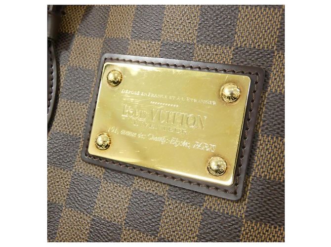 Borsa Louis Vuitton Damier Hampstead GM Damier ebene - vista 4