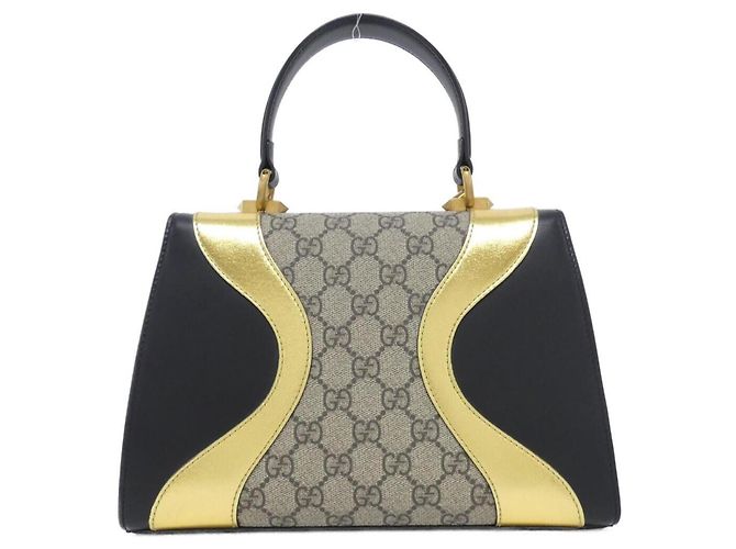 Borsa Gucci OSIRIDE Nero Beige - vista 2