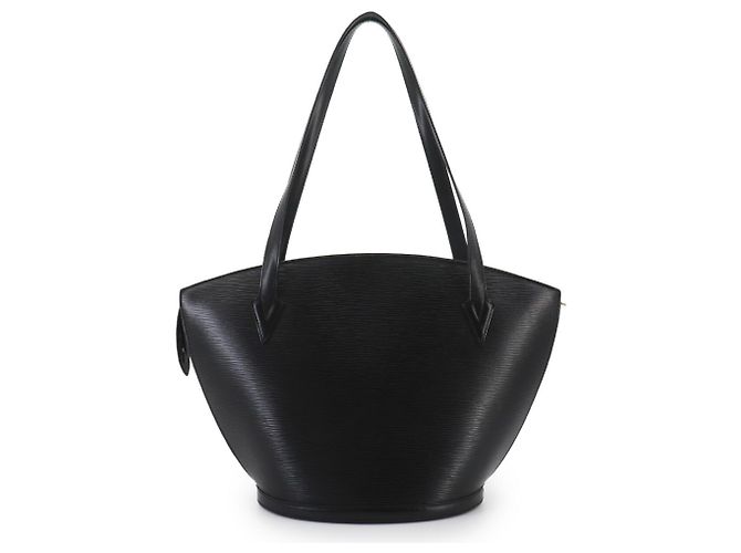 Borsa Tote Louis Vuitton Epi Saint Jacques Nero - vista 3