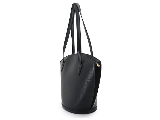 Borsa Tote Louis Vuitton Epi Saint Jacques Nero - vista 4