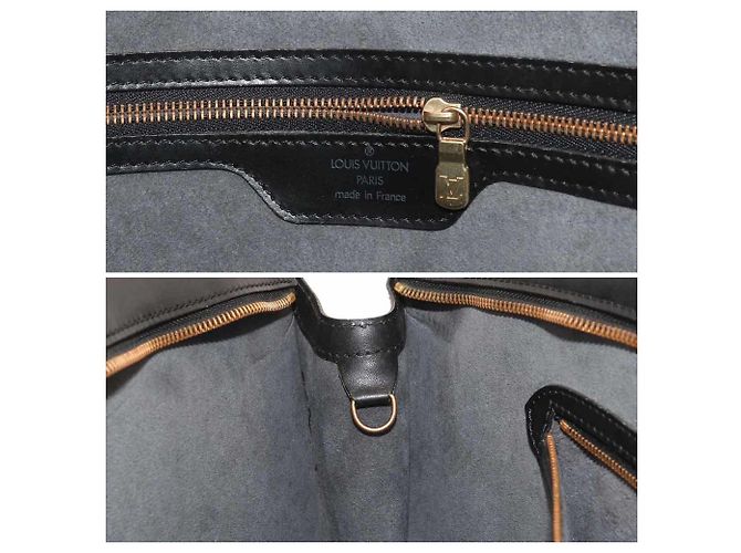 Borsa Tote Louis Vuitton Epi Saint Jacques Nero - vista 8