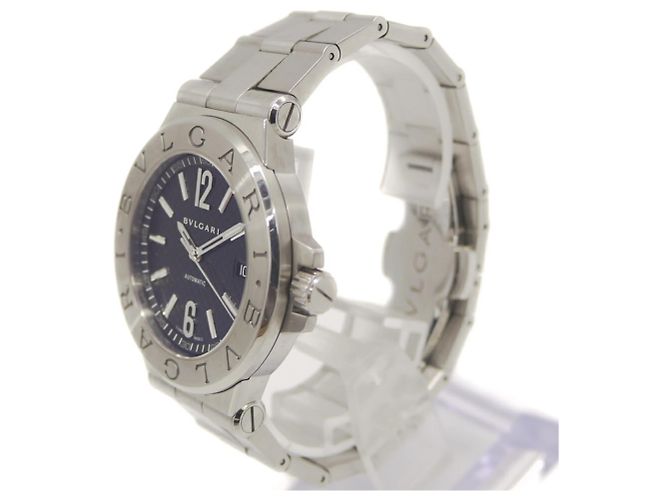 Bulgari Orologio BVLGARI Diagono Date DG40S Automatico con Quadrante Nero - vista 2