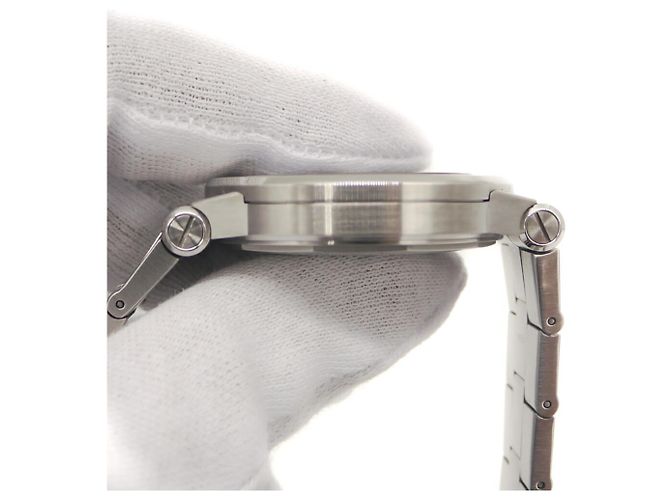 Bulgari Orologio BVLGARI Diagono Date DG40S Automatico con Quadrante Nero - vista 5