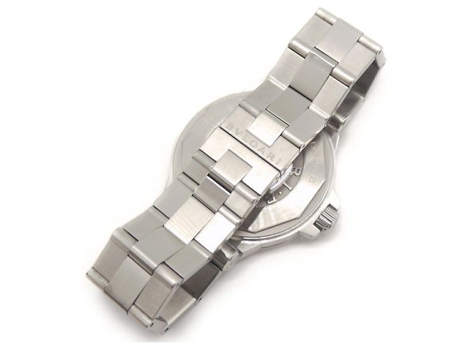 Bulgari Orologio BVLGARI Diagono Date DG40S Automatico con Quadrante Nero - vista 9