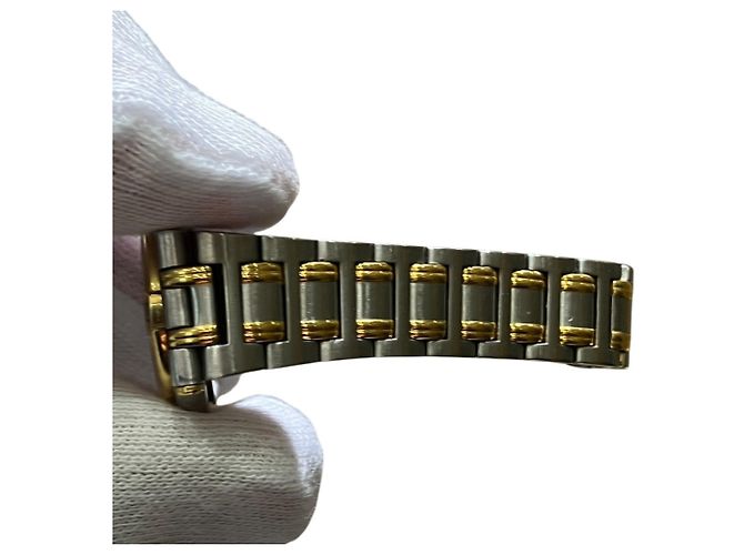 Relógio de pulso Gucci de quartzo com mostrador dourado - vista 9