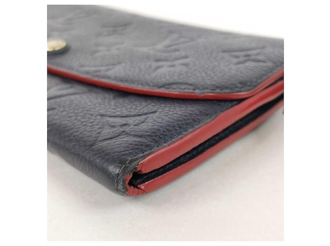 Cartera larga Louis Vuitton en Marine Rouge Roja - vista 3