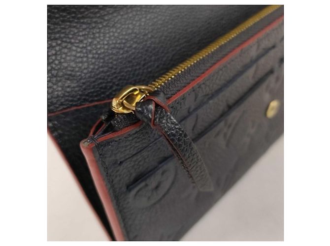 Cartera larga Louis Vuitton en Marine Rouge Roja - vista 8